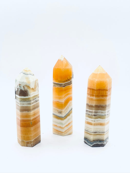 Yellow Calcite Tower